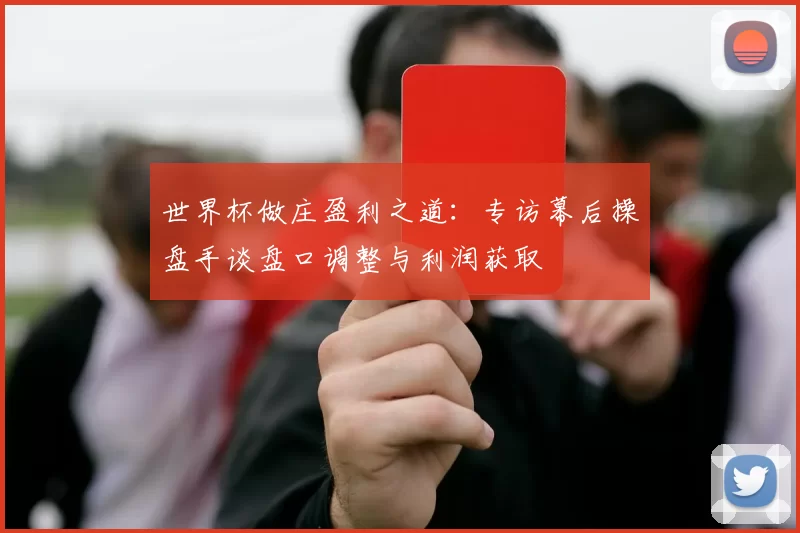 世界杯做庄盈利之道：专访幕后操盘手谈盘口调整与利润获取